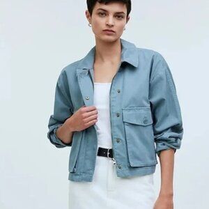 Madewell Women's Cropped Cargo Jacket, NWT, XXS
